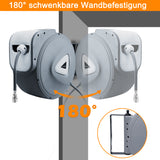SWANEW Druckluftschlauch Aufroller, Druckluftschlauchtrommel Automatik, 1/4" Anschluss