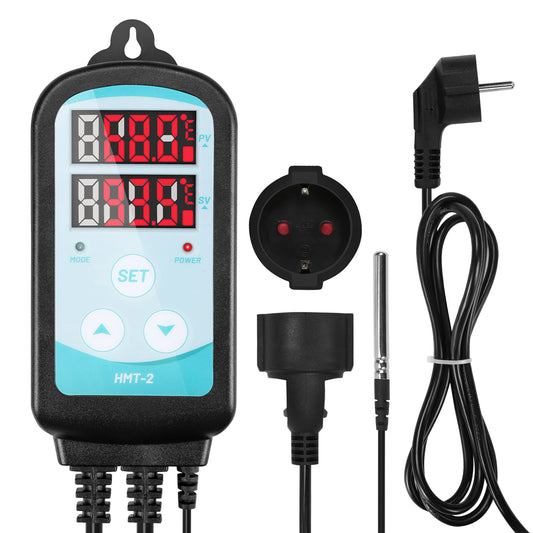 SWANEW Temperaturregler Infrarotheizungen Thermostat 230V 3000W Frostschutzthermostat Digitaler