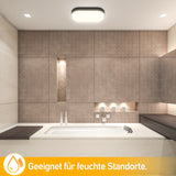 SWANEW 15W LED Außenleuchte Wandleuchte Außenwandleuchte 4000K Neutralweiß IP54 wasserdicht