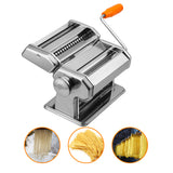 SWANEW Nudelmaschine, 3 in 1 Pastamaschine, Edelstahl Fettuccine Nudel