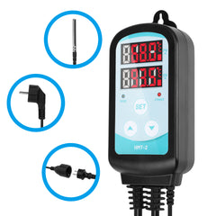 SWANEW Temperaturregler Infrarotheizungen Thermostat 230V 3000W Frostschutzthermostat Digitaler