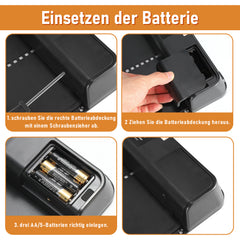 SWANEW Automatische Hühnerklappe mit Timer/Manuell/Anti-Tamper Modus, elektrische Hühnerklappe, LED Display, Intelligenter Einklemmschutz Automatisch Hühnertür, Türöffner für Hühnerstall