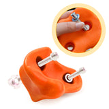 SWANEW 25 Stück Klettergriffe Kletterwände Klettersteine Kinder Outdoor bis 200 kg