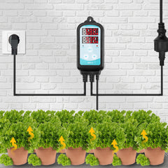 SWANEW Temperaturregler Infrarotheizungen Thermostat 230V 3000W Frostschutzthermostat Digitaler