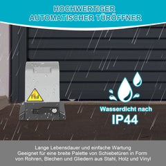 SWANEW Schiebetorantrieb Elektrischer 370W/550W, Smart WiFi Bluetooth-Steuerung Toröffner, Torantrieb