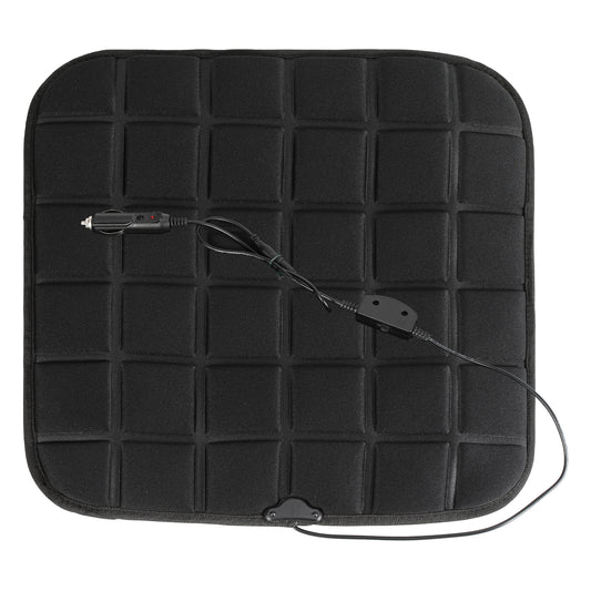SWANEW Auto Sitzheizung, Auto Rücksitzheizung Matten mit Schalter 12V PKW KFZ getrennt carbonheizmatte Heizstufen