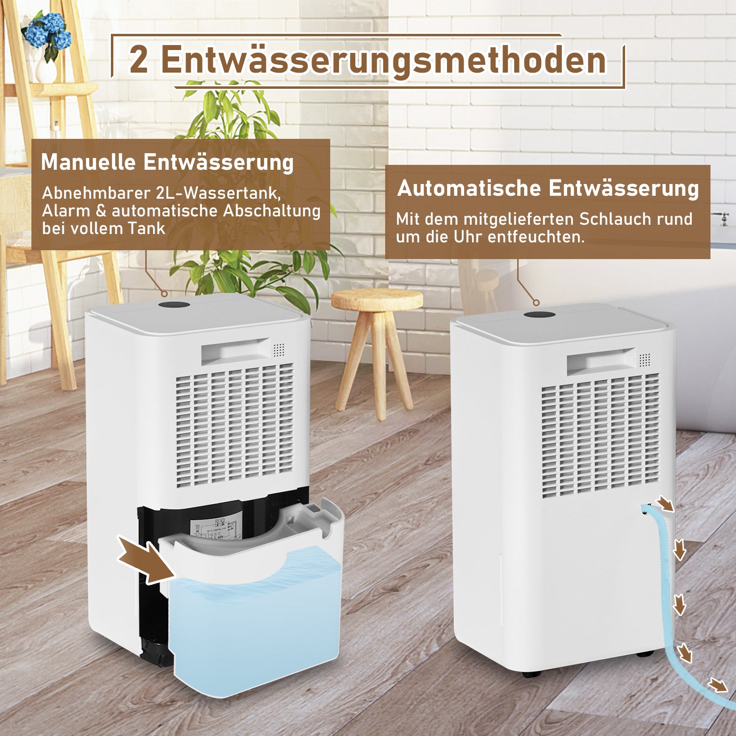 16L/Tag Luftentfeuchter Elektrisch