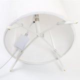 SWANEW LED-Stehlampe mit Fernbedienung und RGB-Farbwechsel, Wohnzimmer Dimmbar, 156cm Moderne weiß Stoffschirm [Energieklasse F]