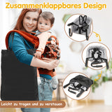 SWANEW Tischsitz Faltbar Babysitz, Verstellbar Sitzerhöhung, für 2-8.5cm Dicke Tische