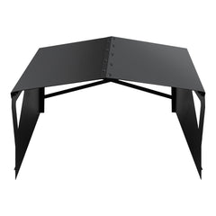 SWANEW Mähroboter Garage, Garage für Robotermäher, Verzinktes Blech, 78x60x34cm, Carport Überdachung für Rasenroboter