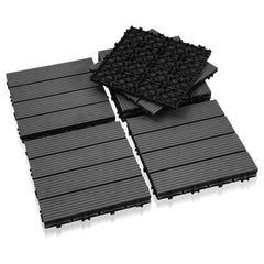 WPC Terrassenfliesen mit Klick-System