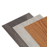 SWANEW PVC Bodenbelag Selbstklebend, Vinylboden, Holzoptik Fußboden, ca. 1m²-10m²
