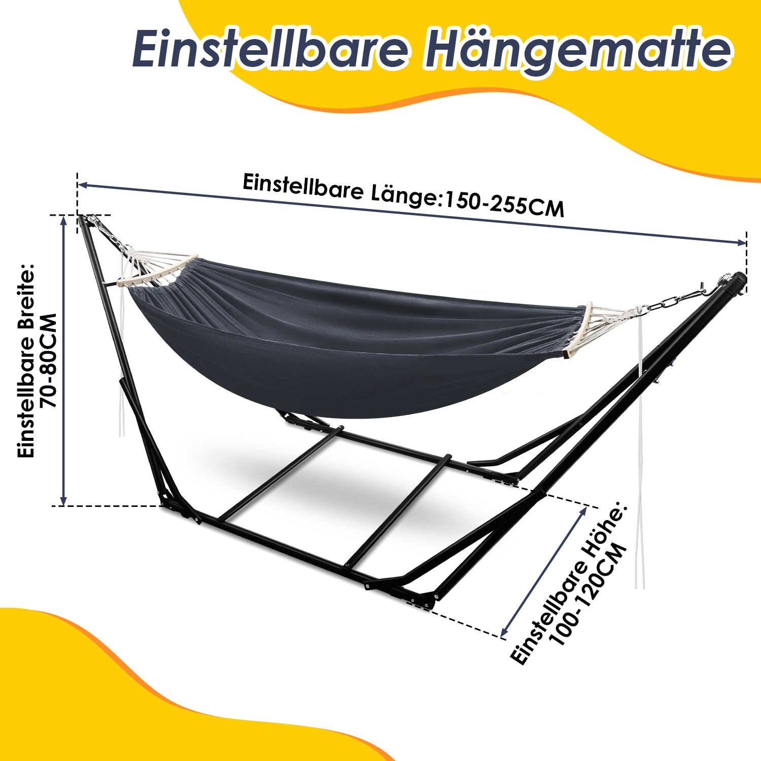 Hängematte mit Gestell