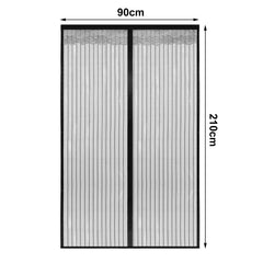 SWANEW Insektenschutz, Fliegengitter Tür, Magnetvorhang, ohne Bohren
