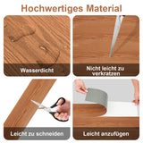 SWANEW PVC Bodenbelag Selbstklebend, Vinylboden, Holzoptik Fußboden, ca. 1m²-10m²