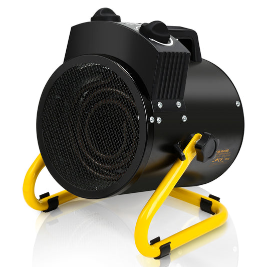 SWANEW Gewächshausheizung 2kW, Frostschutzheizung, mit thermostat, frostwächter