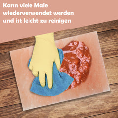 Salzstein zum Grillen 20x30x3cm