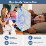 SWANEW Akustikplatten, Akustikpaneele Selbstklebend, Schallabsorber, Schalldämmwand Filz