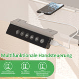 SWANEW Höhenverstellbarer Schreibtisch 70-115cm Tischgestell PC-Tisch DIY Elektrisch