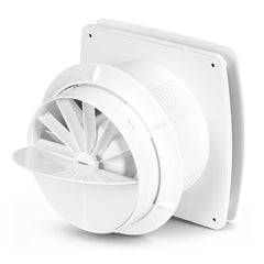 SWANEW Badlüfter 150 mm mit Feuchtigkeitssensor & Timer