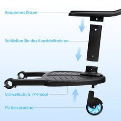 Buggy Board mit Sitz