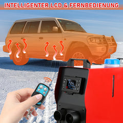 SWANEW Standheizung Diesel 8KW 12V/24V DC, Diesel Lufterhitzer, Dieselheizung, Air Diesel Heizung für LKW Auto Camping Wohnmobil Boote