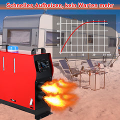 SWANEW Standheizung Diesel 8KW 12V/24V DC, Diesel Lufterhitzer, Dieselheizung, Air Diesel Heizung für LKW Auto Camping Wohnmobil Boote