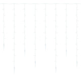 SWANEW Eiszapfen Lichterkette, mit Fernbedienung, Außen, 8 Modi & Timer, Weihnachtsdeko