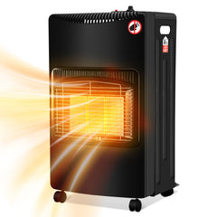 SWANEW Gasheizofen, 4,2 kW Gas Heizstrahler für Propan & Butan