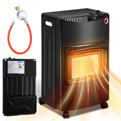 SWANEW Gasheizofen, 4,2 kW Gas Heizstrahler für Propan & Butan