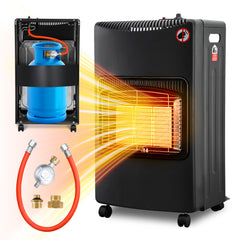 SWANEW Gasheizofen 4200W, Gasheizer Keramik