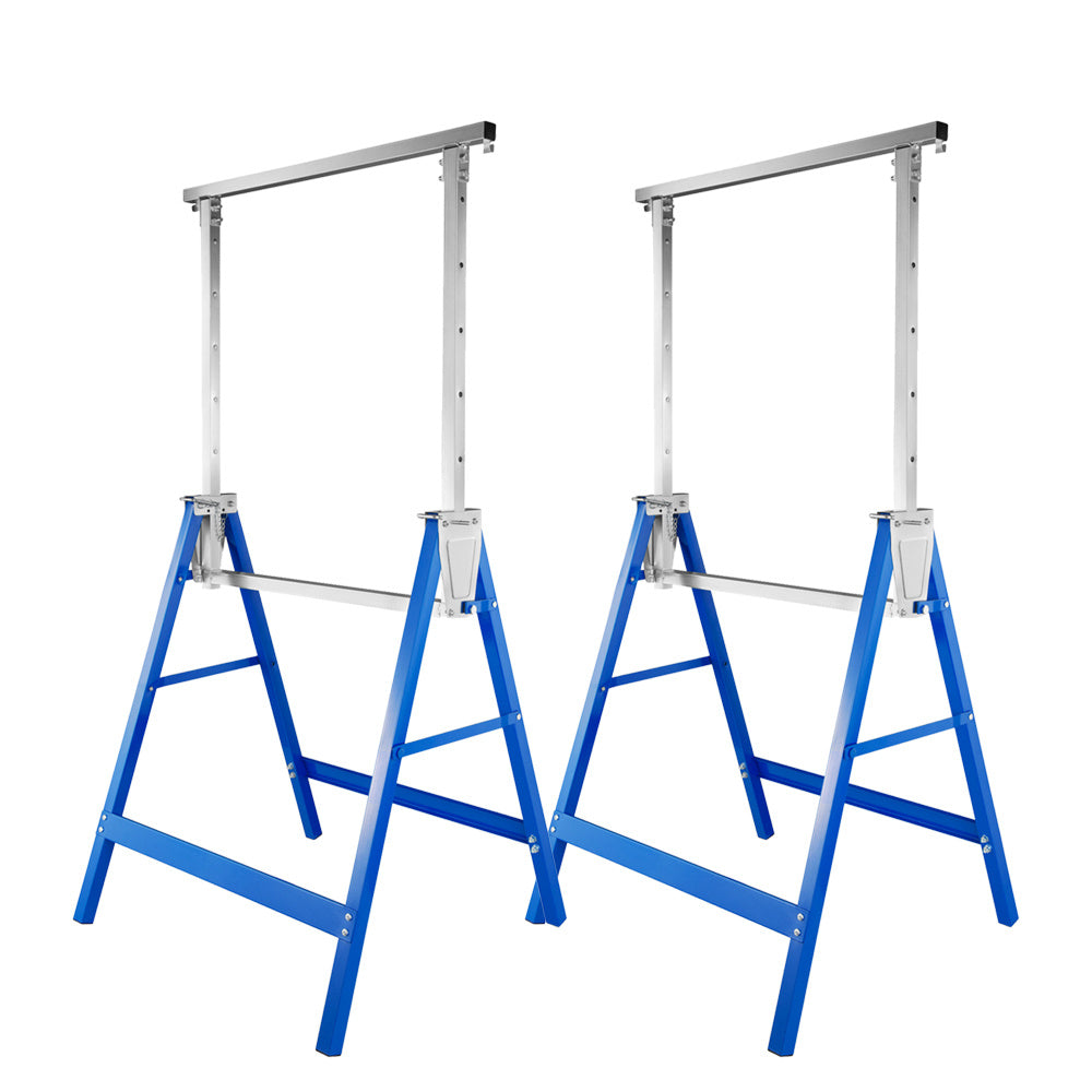 SWANEW Gerüstbock, Arbeitsbock Höhenverstellbar 7-stufig (80-130cm)