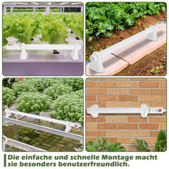 SWANEW Gewächshausheizung mit thermostat, Gewächshaus Elektrische Heizung, Frostwächter Gewächshaus mit eingebautem