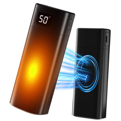 SWANEW 2x Handwärmer Elektrisch, Taschenwärmer, 10000mAh USB Wiederaufladbar