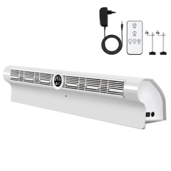 SWANEW Heizkörper Ventilator mit 6 Auslässen, Heizkörperverstärker, 3-Stufen-Regelung, Heizverstärker für Heizungen