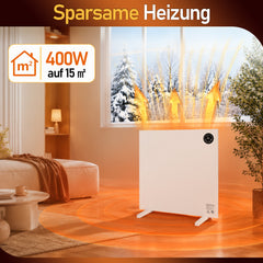 SWANEW Infrarotheizung 400/750/1000W, mit Thermostat und Fernbedienung