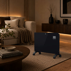 SWANEW Infrarotheizung 2000W / 2500W, Konvektor Heizung mit 24-h-Timer