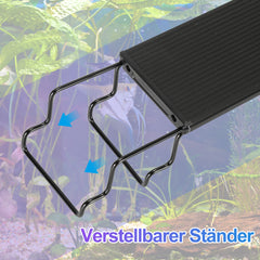 SWANEW LED Aquarium Beleuchtung, 16W/20W/25W, Aquariumbeleuchtung Weiß Blau, Aquarium Lampe mit Verstellbarer Halterung, für 90cm-120cm Süßwasser-Aquarien