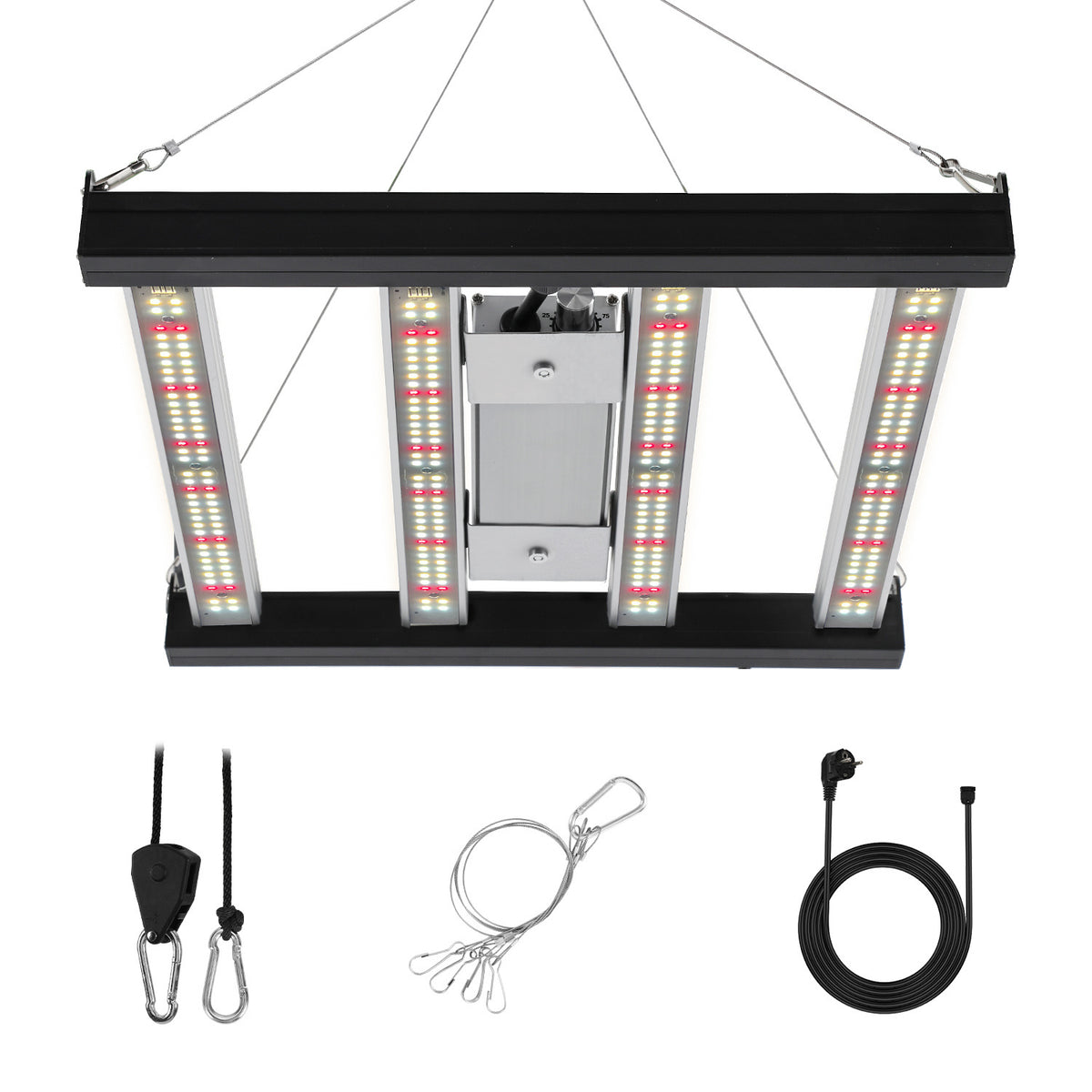 SWANEW 150W Pflanzenlampe, LED Vollspektrum Grow Lampe, Grow Light Dimmbare, Wachstumslampe