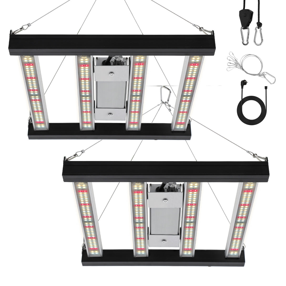 SWANEW 150W Pflanzenlampe, LED Vollspektrum Grow Lampe, Grow Light Dimmbare, Wachstumslampe