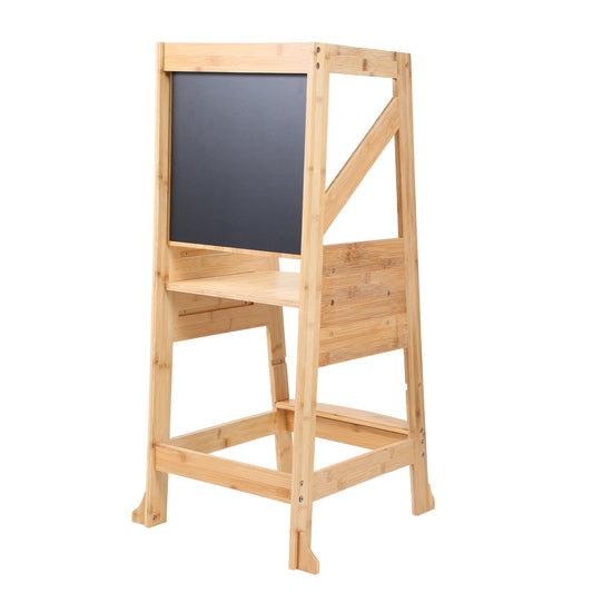 SWANEW Lernturm Holz, Kinderstuhl Stufen