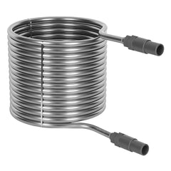 SWANEW Poolheizung mit Edelstahl Heizspirale, 32/38 mm Anschluss Wärmetauscher