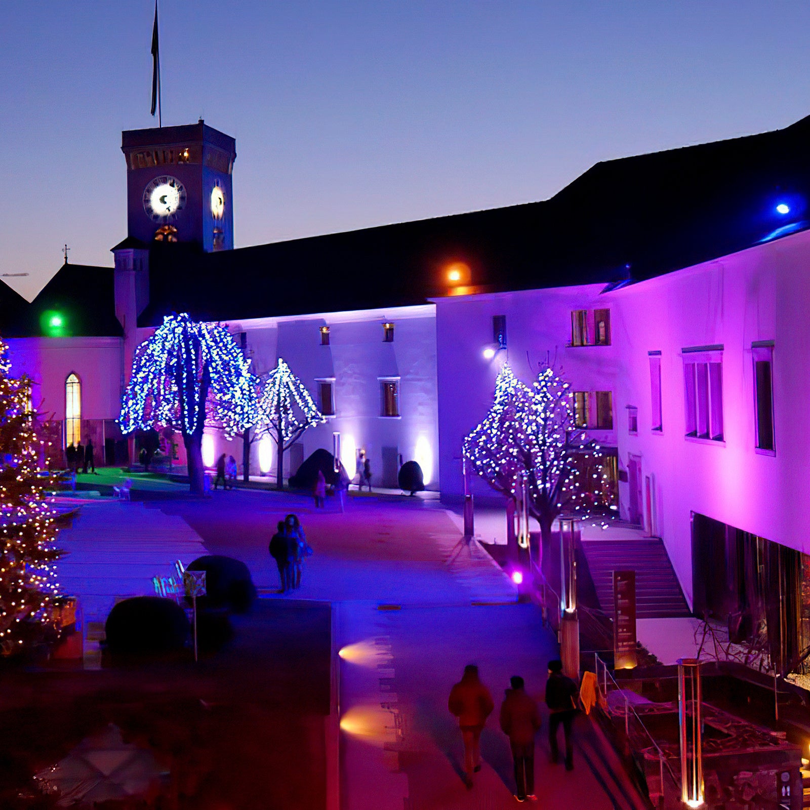 SWANEW RGB LED Strahler Außen mit Fernbedienung, 10/20/30/50 W Fluter LED Dimmbar, Flutlicht IP66 Wasserdicht, 4 Modi