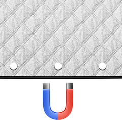 SWANEW Scheibenabdeckung, Winterschutz, Sonnenschutz, Frontscheibenabdeckung, Schnee Auto