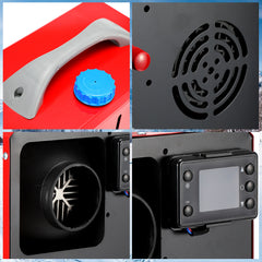 SWANEW Standheizung Diesel 8kw 12V, Luft Dieselheizung, Diesel Lufterhitzer, mit mit LCD Monitor/Fernbedienung