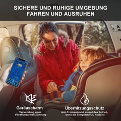 SWANEW Standheizung Diesel 8KW 12V, Lufterhitzer Dieselheizung 5L, mit Bluetooth APP Steuerung