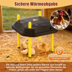 SWANEW Wärmeplatte Küken 30W-50W, Küken Wärmeplatte
