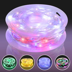 SWANEW LED Weihnachts Lichterkette, RGBIC Lichterkette, IP65, Für Innen & Außen