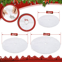 SWANEW Weihnachtsbaum Decke, Christbaumdecke, Tannenbaum Decke, 78/90/122CM