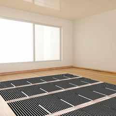 SWANEW Infrarot Heizfolie, Elektrische Fußbodenheizung, 220W/㎡